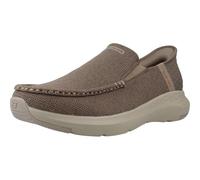 Skechers Zapatos Parson Ralven para hombre Malla Taupe Veganos Talla 40