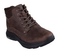 Skechers Hombre Pollard Waylon Botas, Cocoa Leather/Synthetic, 42 EU
