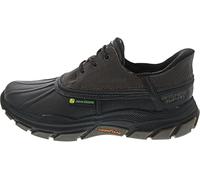 Skechers Hombre Respected Tanzier Slip-In Entrenador | Casual, sin cordones, impermeables, ajuste relajado, espuma viscoelástica refrigerada por aire, goma Goodyear
