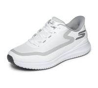 Skechers Hombre Entrenadores De Vuelo Go Golf, White/Grey, 41 EU