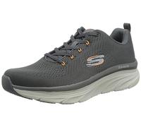 Skechers Hombre Summits Doharis Zapatillas, Black Knit Trim, 45 EU