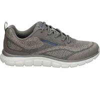 Skechers Hombre Track Pohlter Zapatillas Deportivas, Taupe Knit, 46 EU