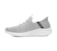 Skechers Hombre Ultra Flex 3.0 Right Away Slip-In ENTRENADOR, Gray Mesh/Trim, 44 EU