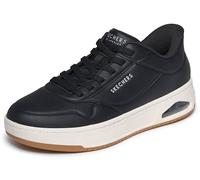 Skechers Hombre Uno Ctl Laying Low Slip-In ENTRENADOR, Black Duraleather / Mesh, 43 EU