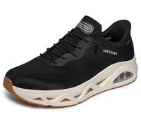 Skechers Hombre Uno Glide-Step Air Gliders Slip-In Entrenador, Black Knit, 42 EU