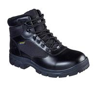 Skechers Wascana Benen, Zapatos de Trabajo Hombre, Black, 48.5 EU