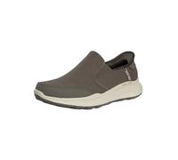 Skechers Hombre Zapatillas Equalizer 5.0 De Ajuste Relajado Sin Cordones, Taupe, 47.5 EU