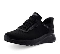 Skechers Hombre Zapatillas Hands-Free Slip-In Bobs Squad Chaos Daily Hype, Black Knit, 46 EU