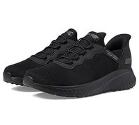 Skechers Zapatillas Bobs Squad Chaos Daily Hype entrada fácil, negro tejido, 48.5 EU