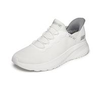 Skechers Hombre Zapatillas Hands-Free Slip-In Bobs Squad Chaos Daily Hype, Off White Knit, 42 EU