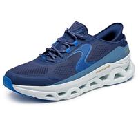 Skechers Hombre Zapatillas Sin Cordones Glide-Step Altus, Navy/Blue, 46 EU