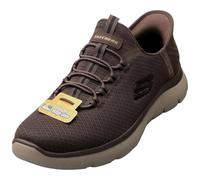 Skechers Hombre Zapatillas Slip-Ins Summits Gama Alta, Chocolate, 46 EU