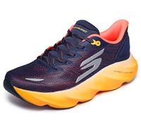 Skechers Aero Burst en Navy/Naranja, talla 44.5, Vegan