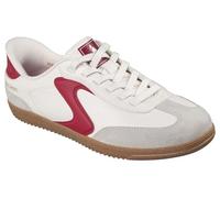 Skechers Hotshot Choice - Tenis para Mujer, Color Blanco y Rojo, Talla 4.5