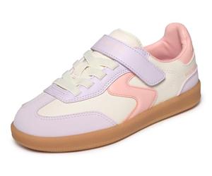 Skechers Hotshot Kickoff Squad, Zapatillas de Deporte para niñas y niñas, Natural, 28 EU