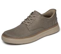 Skechers Hyland - Tenis para Hombre, Lona Gris Pardo Oscuro, Talla 44