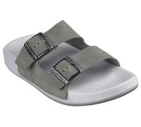 Skechers Hyper Slide-Vida, Sandalias deslizantes Mujer, Hoja de Oliva para mí Leaf It To Me, 41 EU