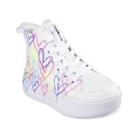 Skechers Hyperlift, Botas de Moda, Blanco/Multicolor, 30 EU