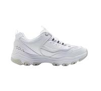 Skechers Iconic-Unabashed - Zapatillas Deportivas para Mujer, Talla 39,5, Color Blanco, con Plataforma de Espuma viscoelástica con Cordones, amortiguación Ligera, Uso Diario, Estilo Deportivo