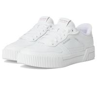 Skechers Jade Put IT - Zapatos sin Cordones neutros para Mujer, Borde Duraleather Blanco, 37.5 EU