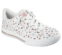 Skechers James Goldcrown: Arch Fit Arcade-Love - Tenis para Mujer, Blanco/Rojo, 39 EU