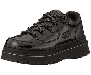 Skechers Jammers-Cool Block Botas Deportivas para Mujer con Espuma viscoelástica, Charol Negro, 41 EU