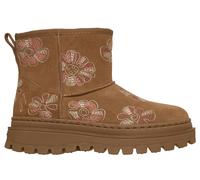 Skechers Jammers - Floral Chic en Castaña, talla 36