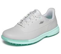 Skechers Jasmine - Tenis de golf impermeables para mujer, Gris/menta sin pinchos, 5.5