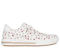 Skechers JGoldcrown: Arch Fit Arcade - Love On Top en Blanco/Rojo, talla 37.5, Vegan