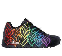 Skechers JGoldcrown: Uno - Full Of Love en Negro, talla 36