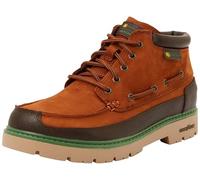 Skechers Caldwell Cutler, Botas Cortas al Tobillo Hombre, Rust Leather/Synthetic, 43 EU