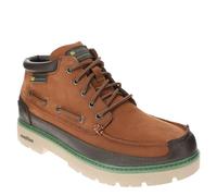 Skechers Caldwell Cutler, Botas Cortas al Tobillo Hombre, Rust Leather/Synthetic, 43 EU