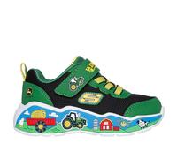 Skechers John Deere: Play Scene - Barn-Squad Buddies en Verde/Negro, talla 24