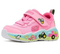 Skechers John Deere: Play Scene Farm Girlie 303187N-PKMT, Zapatillas para niña, Color Rosa, Talla 24 EU