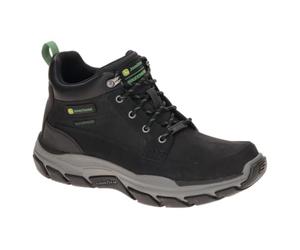 Skechers John Deere: Respected - Landin Waterproof Mid Top Leather Lace Up Boots BotaHombre