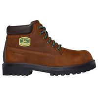 Skechers x John Deere Sergeants Dozer, Botas Cortas al Tobillo Hombre, Brown, 45.5 EU