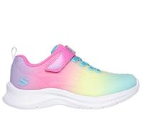 Skechers Jumpsters 2.0 Blurred Dreams, Zapatos deportivos Niñas, Pink Synthetic/ Multi Trim, 35 EU