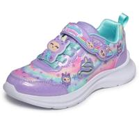 Skechers JUMPSTERS Cutie Critters - Zapatillas Deportivas para niña, Textil Lavanda/multisintético, Talla 11.5 UK Niño