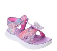 Skechers Jumpsters Sandal-Butterfly Brites, Sandalia, Lavanda Multi, 30 EU