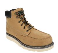 Skechers Kadmiel Grand Creek, Botas Cortas al Tobillo Hombre, Wheat Leather, 47.5 EU