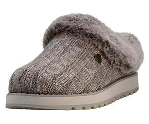 Skechers Keepsakes - Ice Angel 31204-LTBR, Womens Slippers, Brown, 41 EU