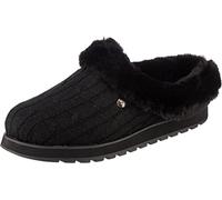 Skechers Keepsakes - Ice Angel, Zapatillas de estar por casa Mujer, Negro, 38 EU