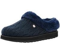 Skechers Women's Keepsakes Ice Angel Slipper, Navy, 36 EU