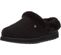 Skechers Keepsakes Ice, Pantuflas Mujer, Black, 37 EU