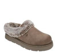 Skechers Keepsakes Lite Cozy Blend - Pantuflas para mujer, Tela gris pardo, 36 EU