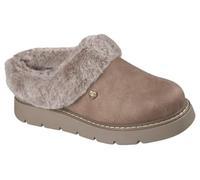 Skechers Keepsakes Lite-Cozy Blend, Pantuflas Mujer, Taupe Textile, 41 EU