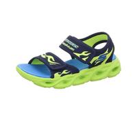 Skechers Kids Boy's Thermo-Splash-Heat Tide Sneaker, Navy/Lime, 2 Little Kid