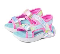 Skechers Kids Girls Unicorn Dreams Sandal Sneaker, Pink/Multi, 9 Toddler