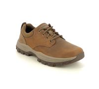 Skechers Knowlson Leland - Tenis para Hombre, Piel del Desierto, 41 EU