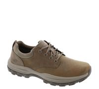 Skechers Knowlson Leland - Tenis para Hombre, Piel del Desierto, 43 EU